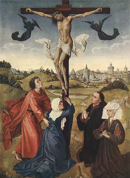 WEYDEN, Rogier van der Crucifixion Triptych